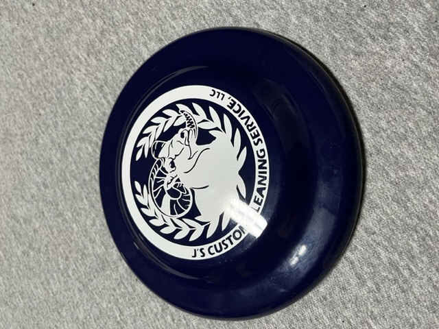 J's Custom Cleaning Frisbee