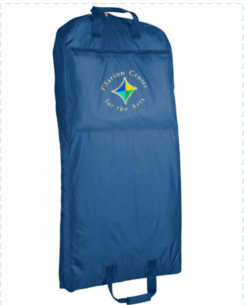 Clarion Center for the Arts Embroidered Garment Bag
