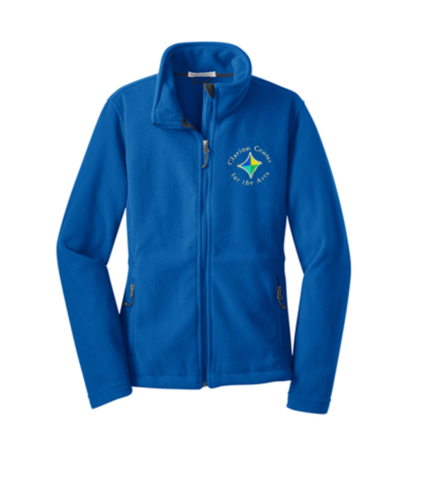 Clarion Center for the Arts Embroidered Fleece Jacket