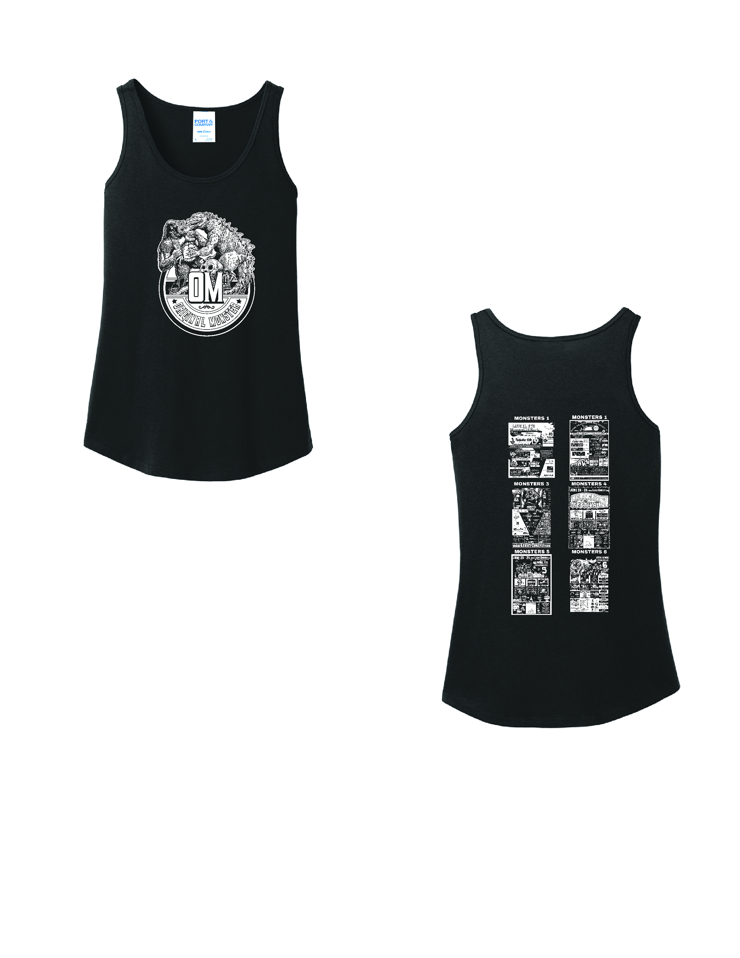 Monsters ONE COLOR Tank Top