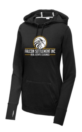Falcon Sport-Tek Ladies Posicharge Triblend Hooded Pullover