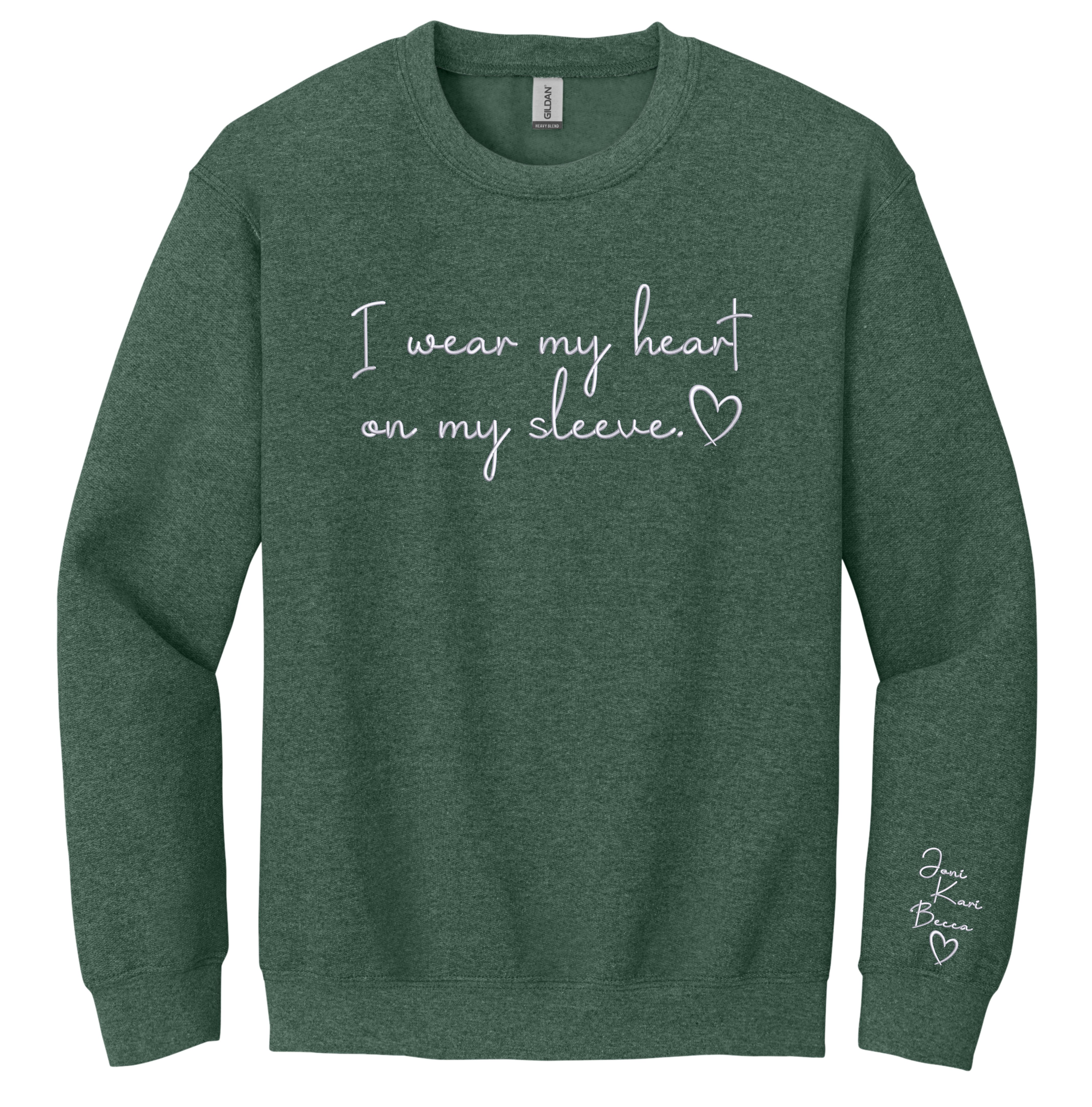 Mother's Day Heather Forest Crewneck